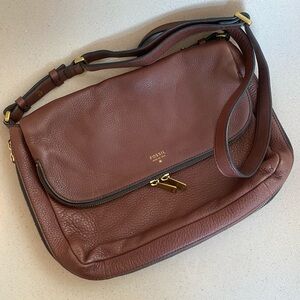 Fossil Preston Crossbody Leather Bag 💼